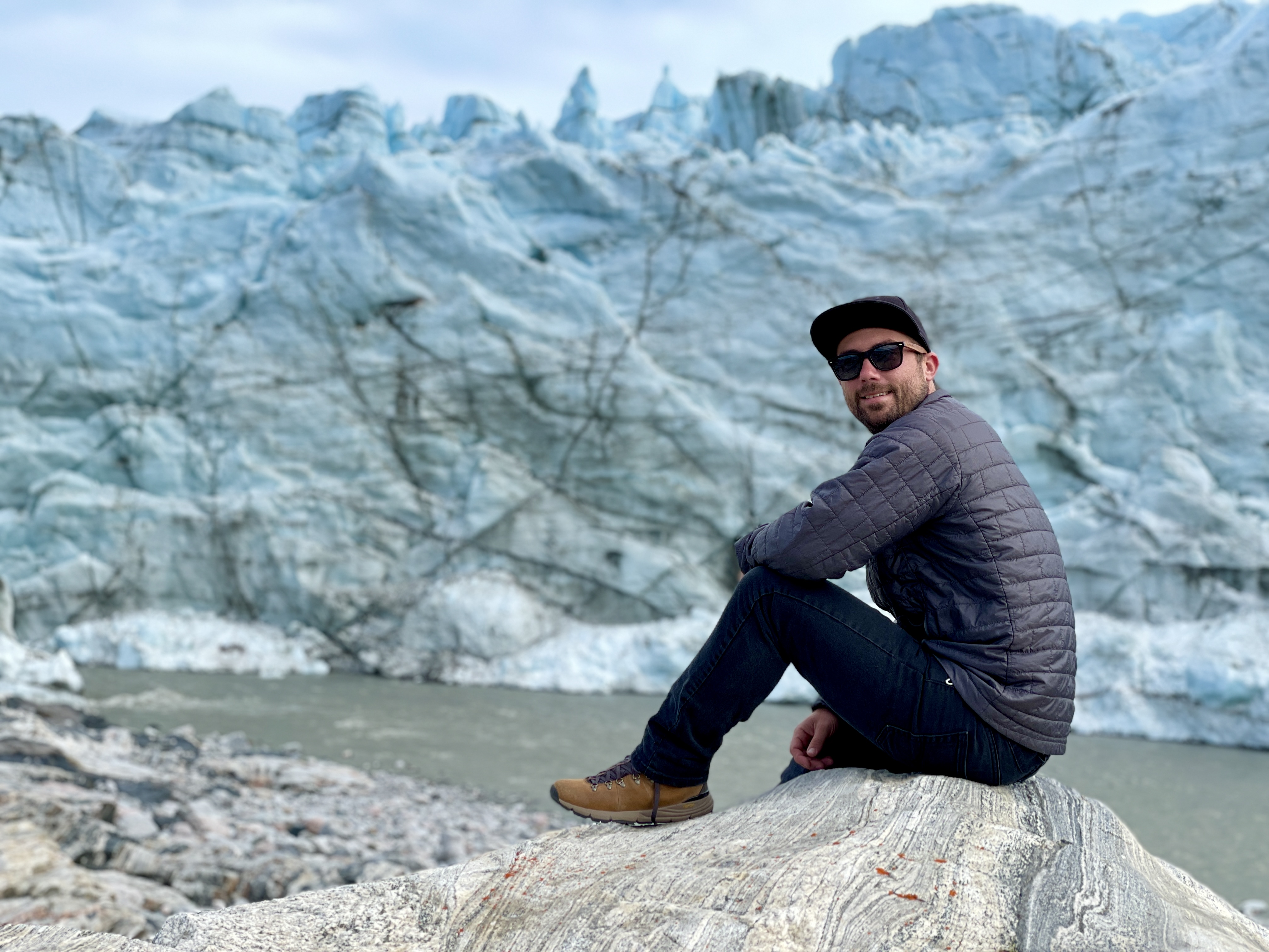 Mike Wood in near Kangerlussuaq